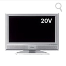 液晶テレビ20V型